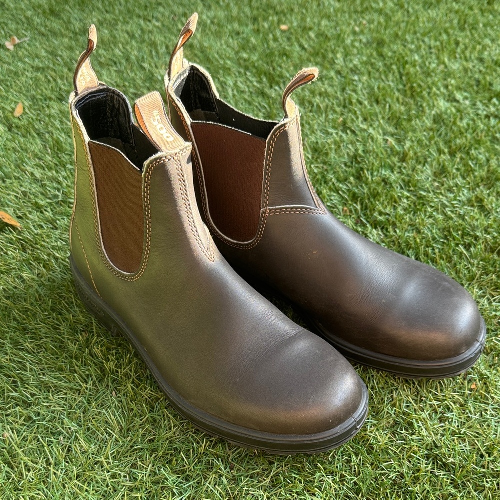 Blundstone 500 Dark Brown Leather Boots